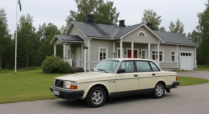 Isän ensimmäinen auto